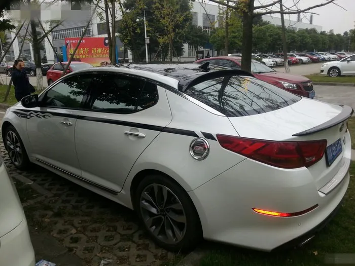 Для Kia Optima K5 спойлер на крыше 2011-2015 спортивный абс материал заднее крыло