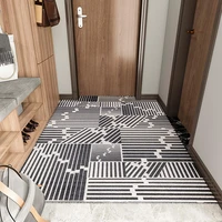 kitchen mat bathroom mat pvc anti slip dustproof home mats carpet rectangle freely cuttable door mat carpet entrance door mats