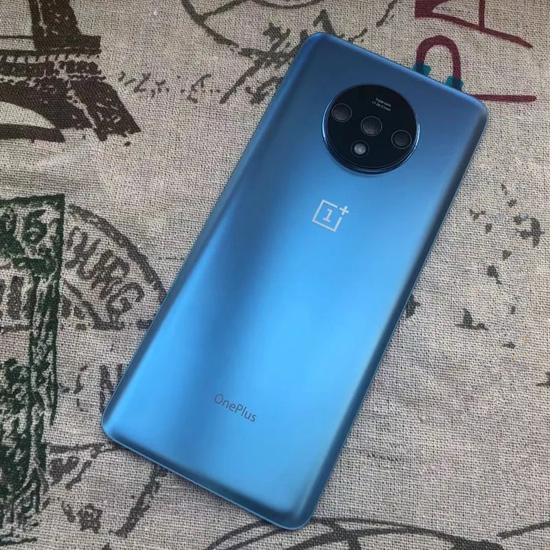 Задний корпус 7T для Oneplus One Plus стеклянная задняя крышка ремонт Замена батарейного