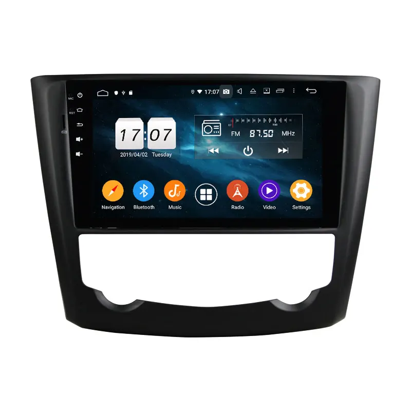 9 &quotAndroid 10 0 PX5 автомобиль радио для Renault Kadjar 2015 2018 Автомобильный мультимедийный