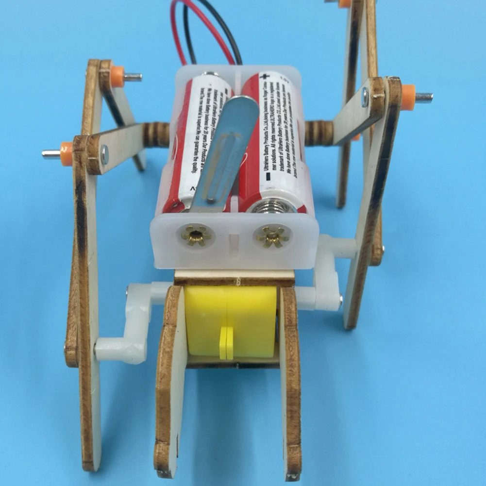 

DIY Assembly Model Mechanical Dog Creative Teaching Equipment Small Production School Projects Teaching Educational Equipment