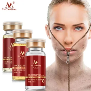 VC + коллаген + эссенция гиалуроновой кислоты уход за кожей с сывороткой глубокое очищение для лица Антивозрастной интенсивный подтягивающий и укрепляющий кожу лица анти набор