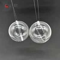 20pcs 70mm 7cm christmas ball clear transparent craft fillable plastic home decor wedding tree hanging party gift box decoration