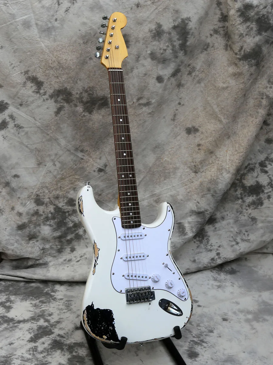 

Electric Guitar, Vintage, Handmade,High Quality, Unique,Exquisite,Unusual,Rosewood,Mahogany