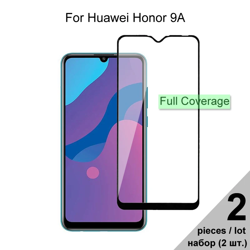 

Защитное стекло для Honor 9A полное покрытие закаленное стекло для Honor 9A