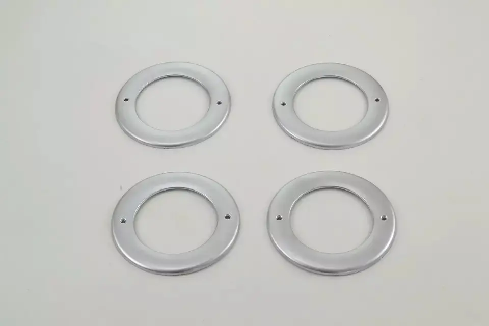 

For Ford Edge 2015 4PCS ABS Chrome Car Rear Air Outlet Cover Trim Car Styling Accessories