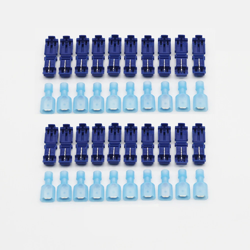 

T-Tap Wire Connectors Crimp Terminals Kit,Self-Stripping Quick Splice Electric Wire Connectors,Waterproof Insulated Solderless
