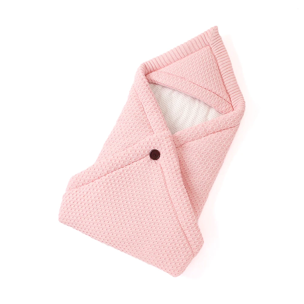 Зимние спальные мешки для новорожденных младенцев милые мягкие вязаные крючком