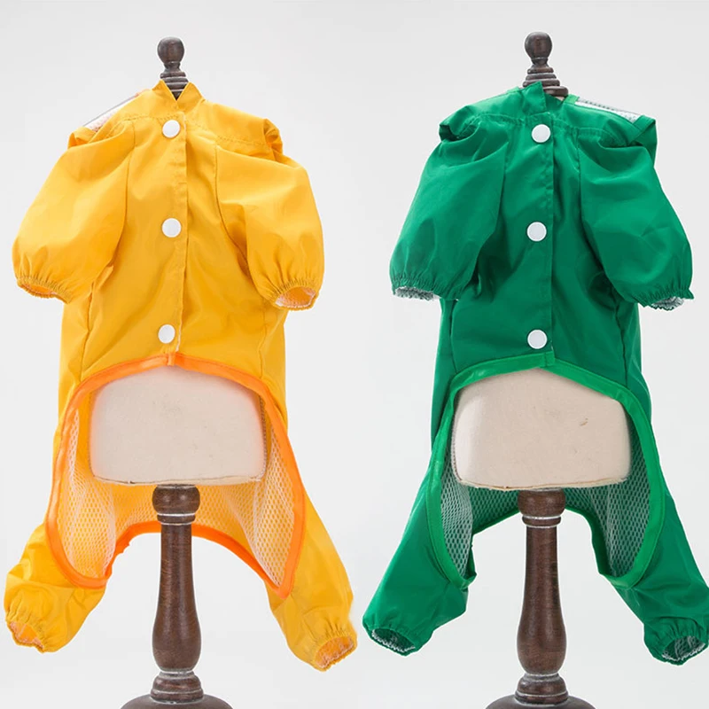 Дождевик для собак и кошек водонепроницаемый 5 типов щенков дождевые | Дом сад