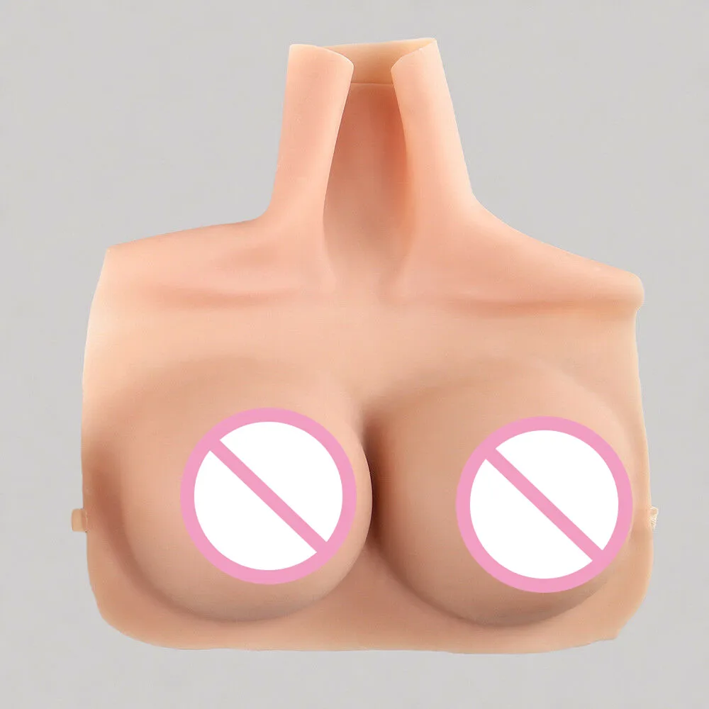 Silicone Breast Forms C Cup CD Soft Fake Boobs Enhancer Sticky Bra Shemale Transgender Queen Transvestite Women Mastectomy Bra