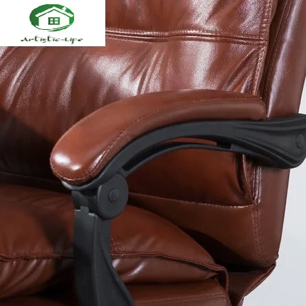 

Home computer chair leather reclining boss chair special offer ergonomic swivel chair anchor beauty chair