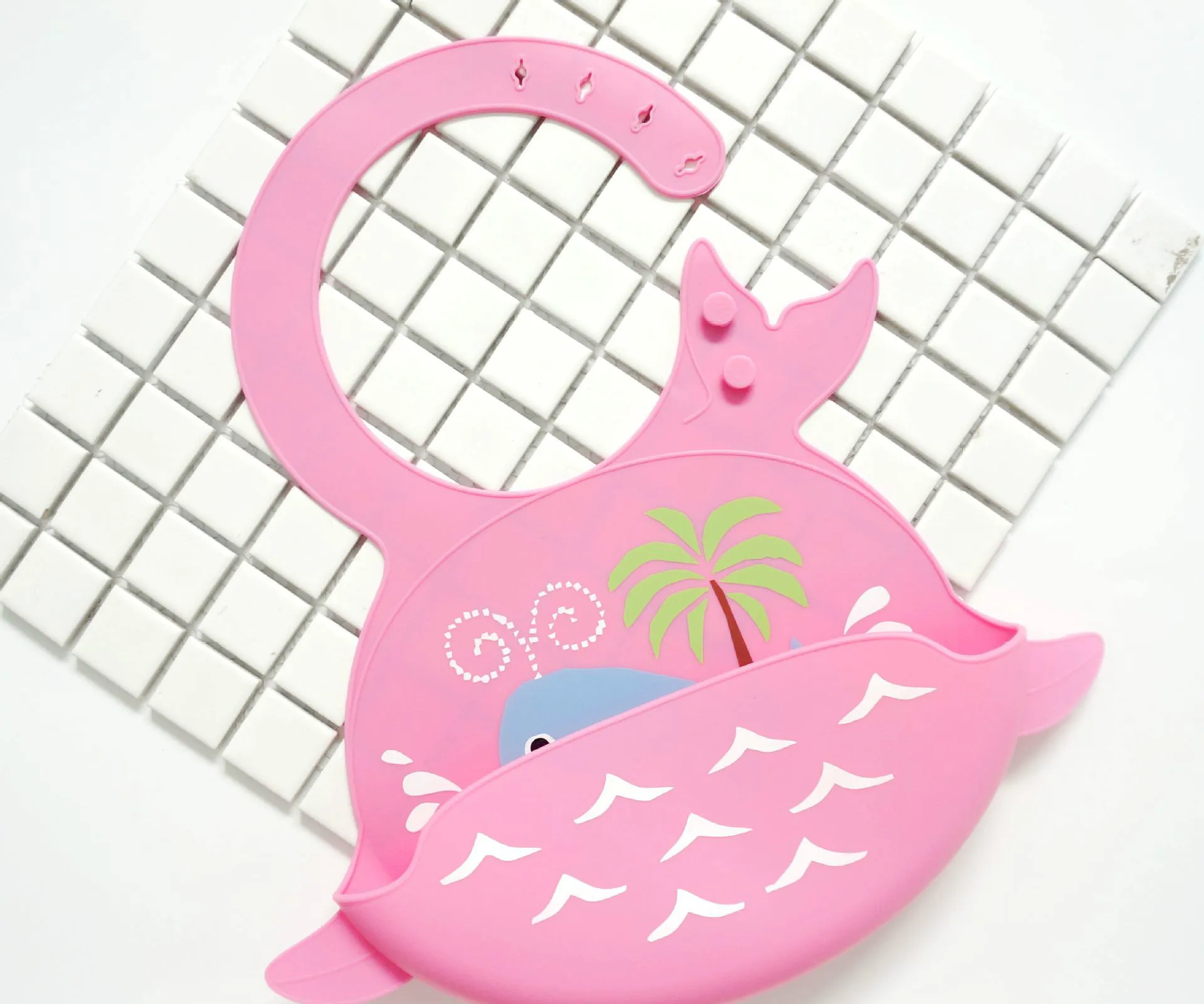 Baberos de silicona a la moda para beb&eacute;, Bandana infantil impermeable, pa&ntilde;o para eructar, accesorios de alimentaci&oacute;n-3