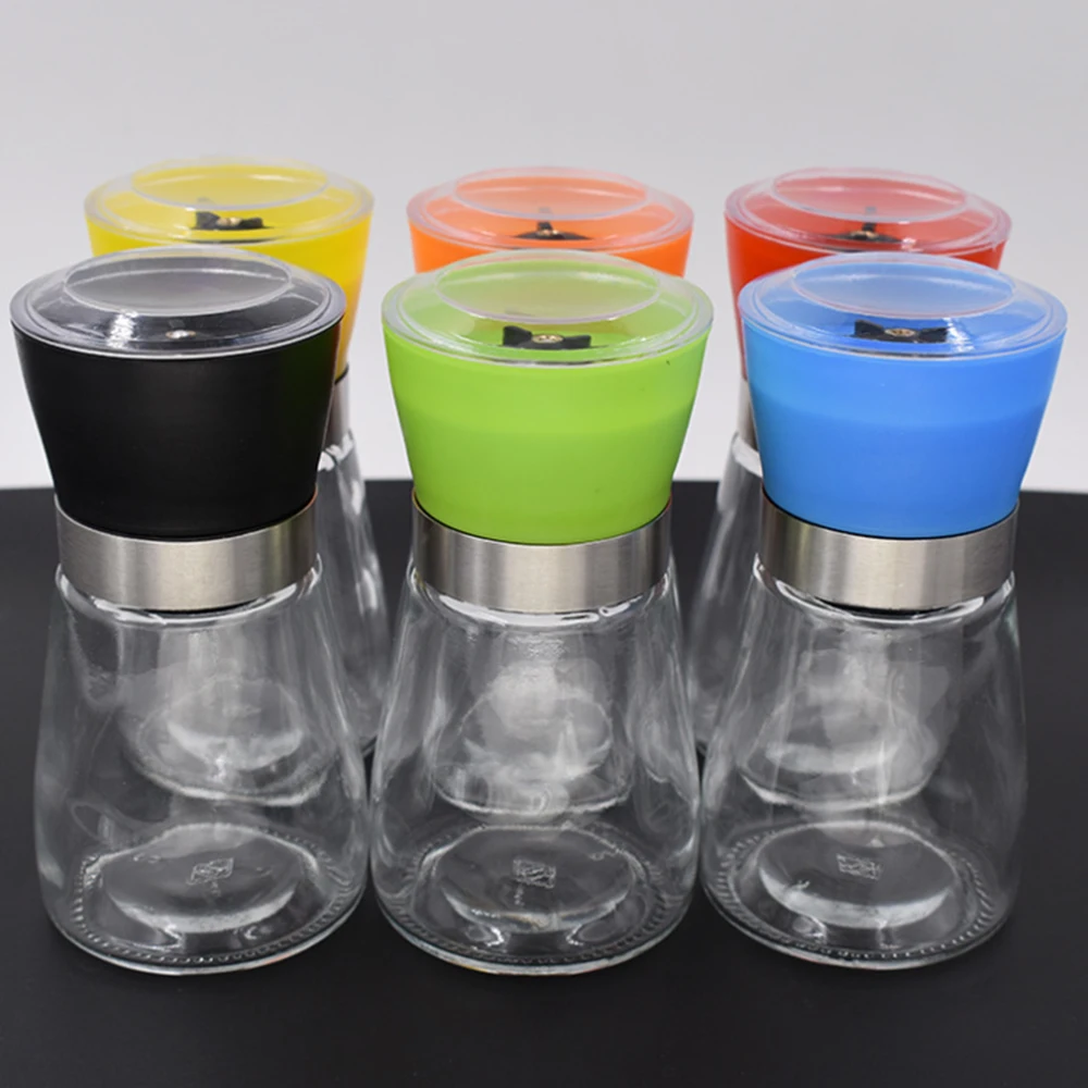 

1PC Manual Pepper Salt Spice Mill Grinder Pepper Grinder Spice ContainerHome Kitchen Accessories1