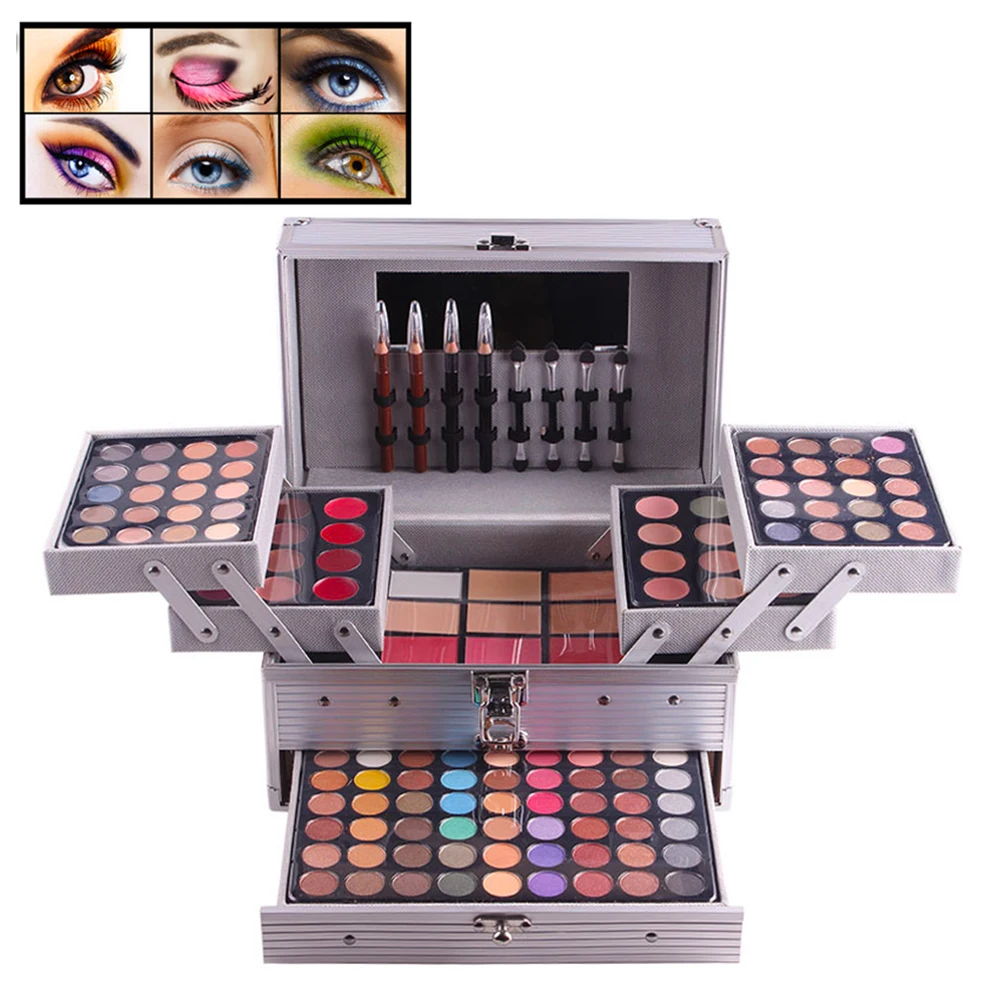 MISS ROSE профессиональный набор для макияжа 94 Цвета Тени век консилер помада