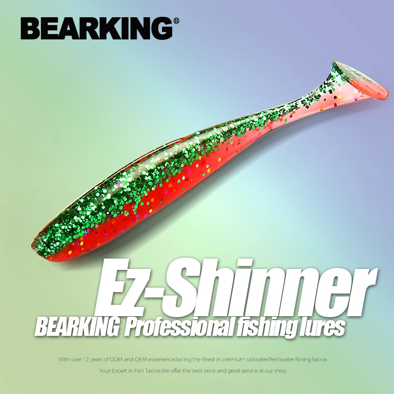 BEARKING Ez Shiner 5 см 7 10 воблеры для горячего карпа мягкие приманки рыбалки силиконовые
