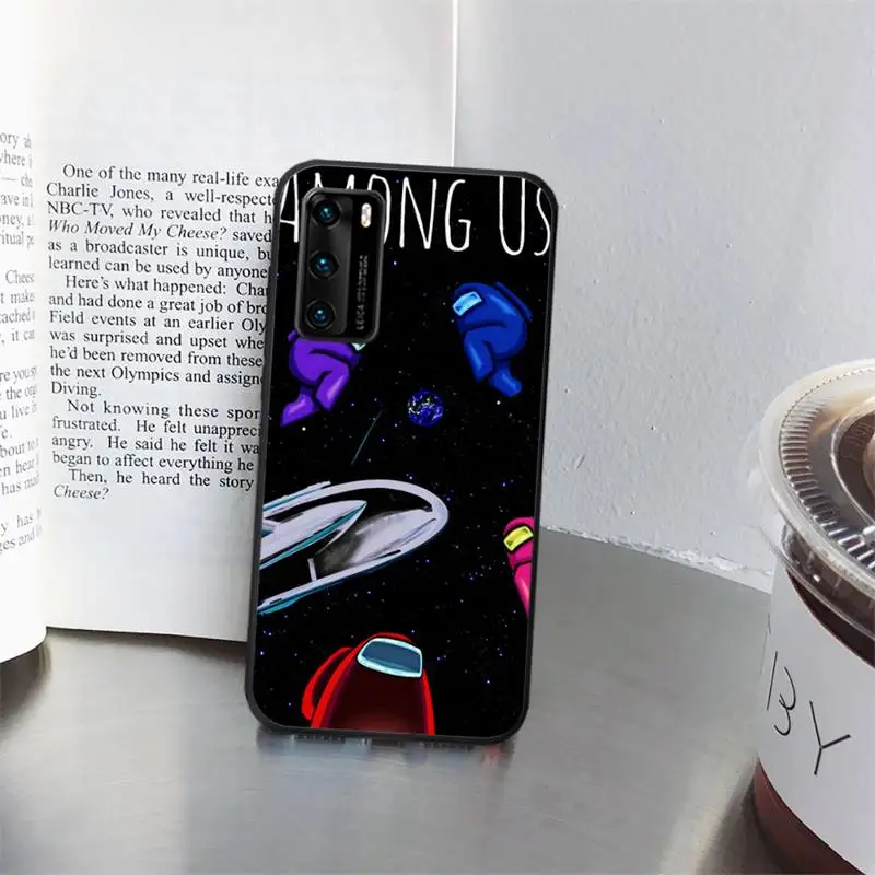

Hot Game Us Among Cute Phone Case for huawei P40 pro lite P8 P9 P10 P20 P30 psmart 2019 2017 2018