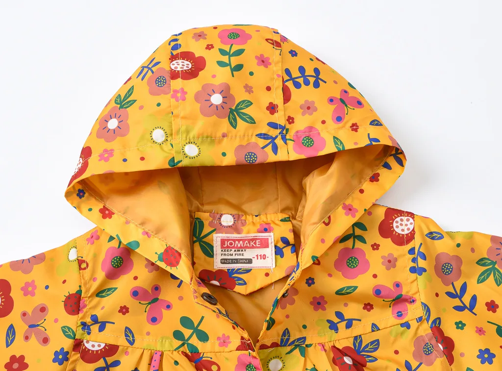 

Printed Spring Autumn Kid Coat Jacket Boys Girls Outerwear Coats Active Boy Windbreaker Baby Clothes Clothing