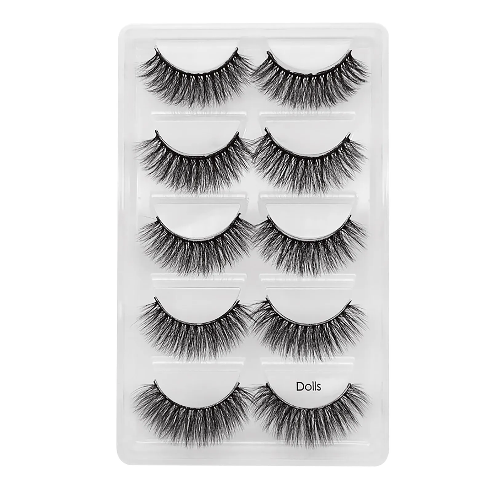 

5Pairs 3D Faux Mink Eyelashes Natural Thick Long False Eyelashes Dramatic Fake Lashes Makeup Extension Eyelashes maquiagem