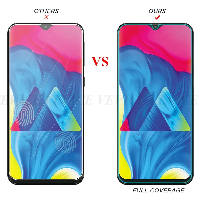 Ультратонкое прозрачное закаленное стекло для samsung Galaxy A50 A70 A60 A30 A10 A20 A40 защита