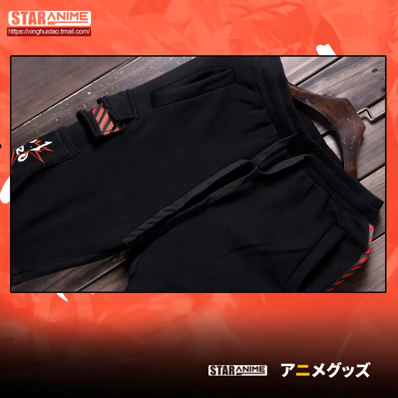 Boku No My Hero Academy Bakugou кацуки шаровары унисекс хлопковые костюмы для косплея крутая