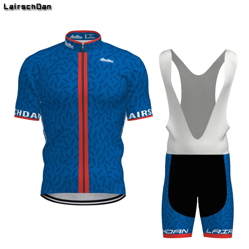 Костюм велосипедный LairschDan мужской комплект из майки и шорт с гелевым нагрудником