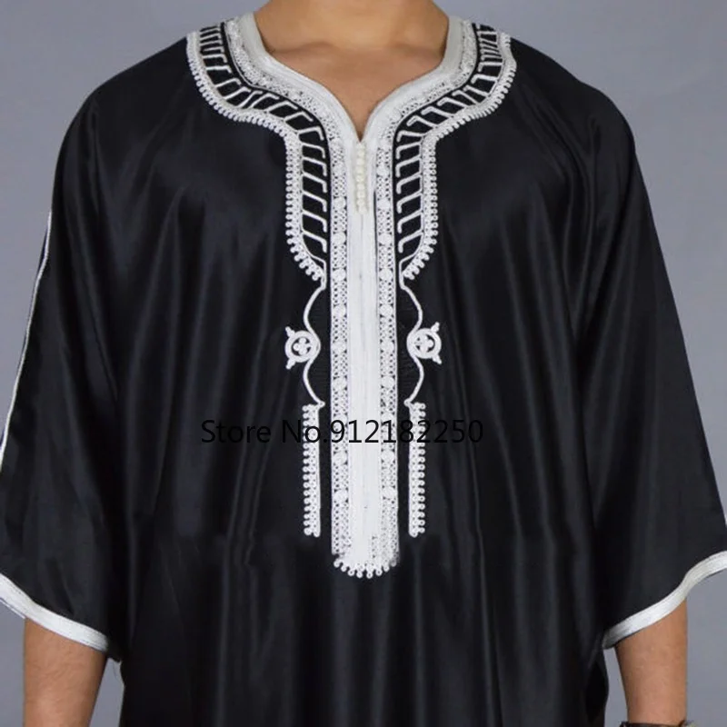 Muslim Men Jubba Thobe Dubai Islamic Clothing Kimono Long Robe Saudi Musulman Wear Abaya Caftan Islam Dubai Arab Dressing Mens