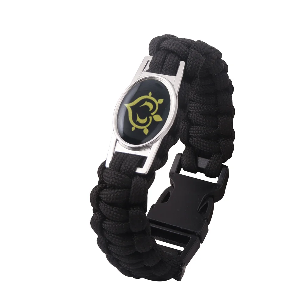 

Game Genshin Impact God's Eye Braided Bracelet Wind Thunder Fire Ice Men and Women Couples Cosplay Gift Prop Party