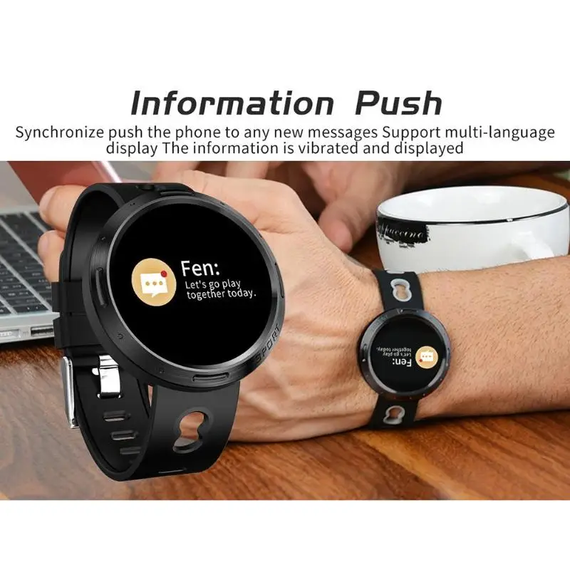 M58 Smartband IP68 водонепроницаемый монитор сердечного ритма сна будильник браслет