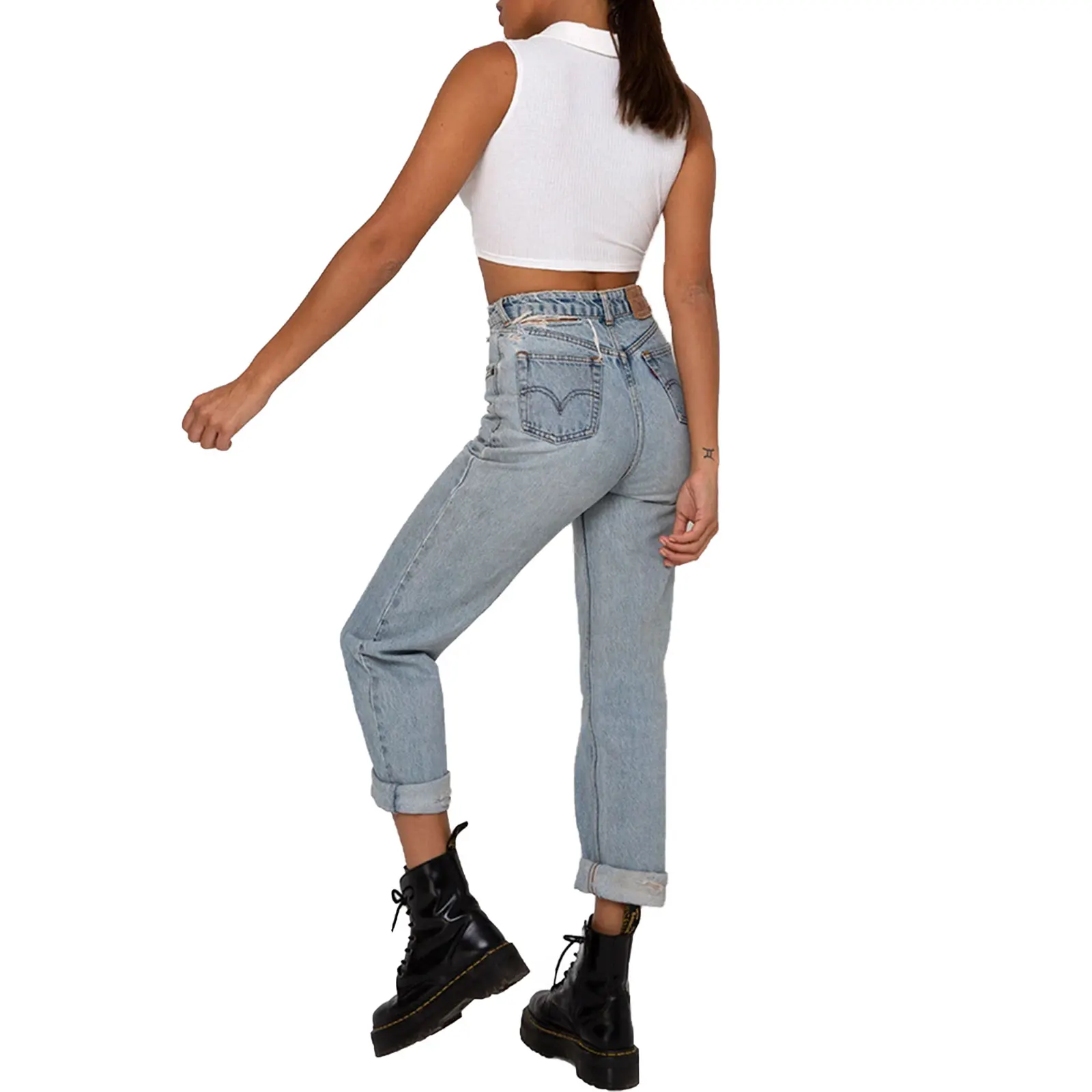 Летняя женская обувь пикантные трикотажная кофточка для девочки темперамент