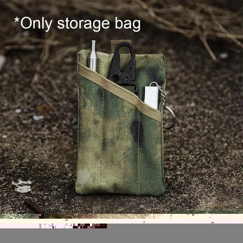 

Outdoor Sports Camouflage Belt Bag Tactical Coin Purse Hand Running Tactical Tool Supplies Portable EDC Storage Hunt Bag Ca B9P4