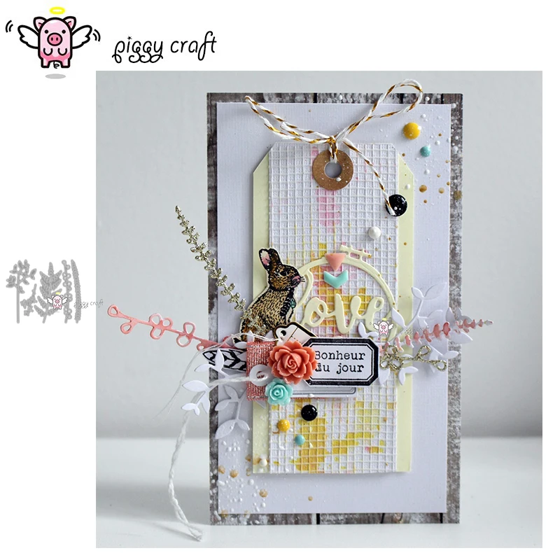 

Технические металлические Вырубные штампы, форма для вырезания, 5 шт., листья, веточки, полоски, скрапбукинг, бумажный нож, форма, лезвие, перф...