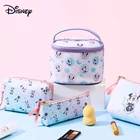Оригинальная сумка для макияжа Disney, косметичка волшебного цвета, мультяшная Минни, многофункциональная портативная дорожная сумка для хранения