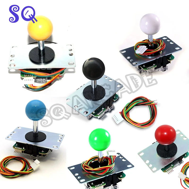 2 шт./компл. оригинальный новый джойстик JLF TP 8YT Sanwa для аркадных игр Jamma Доступно 12