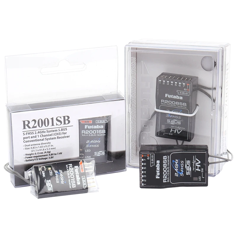Ресивер FUTABA R2001SB 4 2g 2 4G HV S.BUS совместимый с T18MZ T8J T6J T6K T10J 14sc 16sz 18sz пульт дистанционного управления для гонок