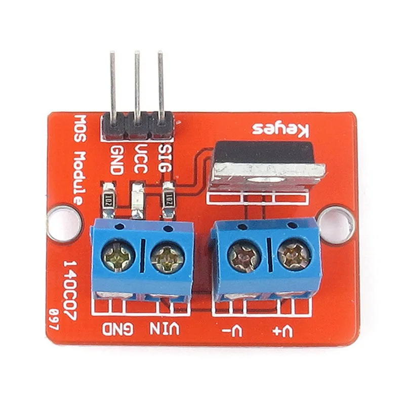 Горячая TTKK 5 шт. MOSFET Кнопка IRF520 модуль драйвера для Arduino ARM Raspberry pi | Электроника