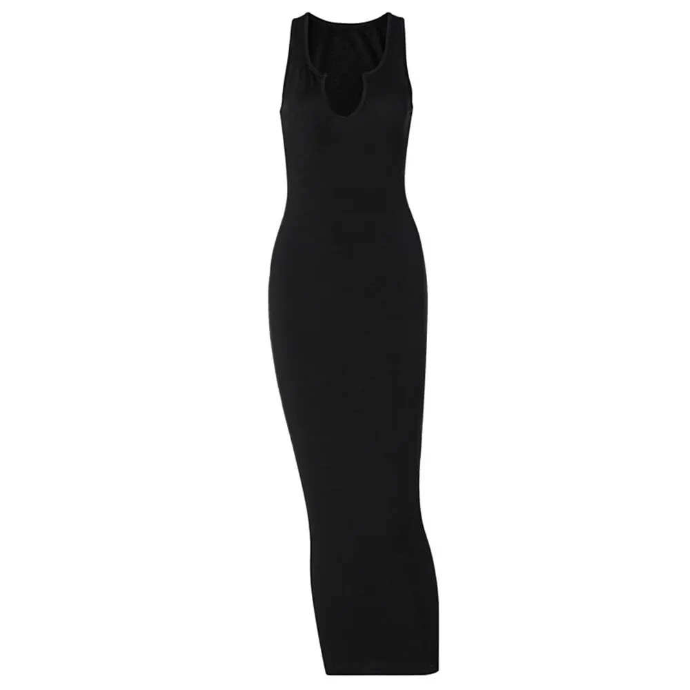 

Ribbed Knitted Stripe Women Sleeveless Mini Dress V Neck Bodycon Sexy Streetwear Party Club 2021 Spring Summer Dresses