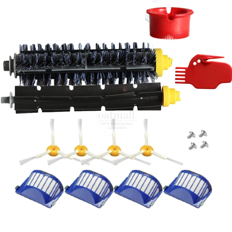 

Сменные детали для iRobot Roomba 600 серии 690 680 660 651 (не для 650 645), фильтр с боковой щетиной и щетиной