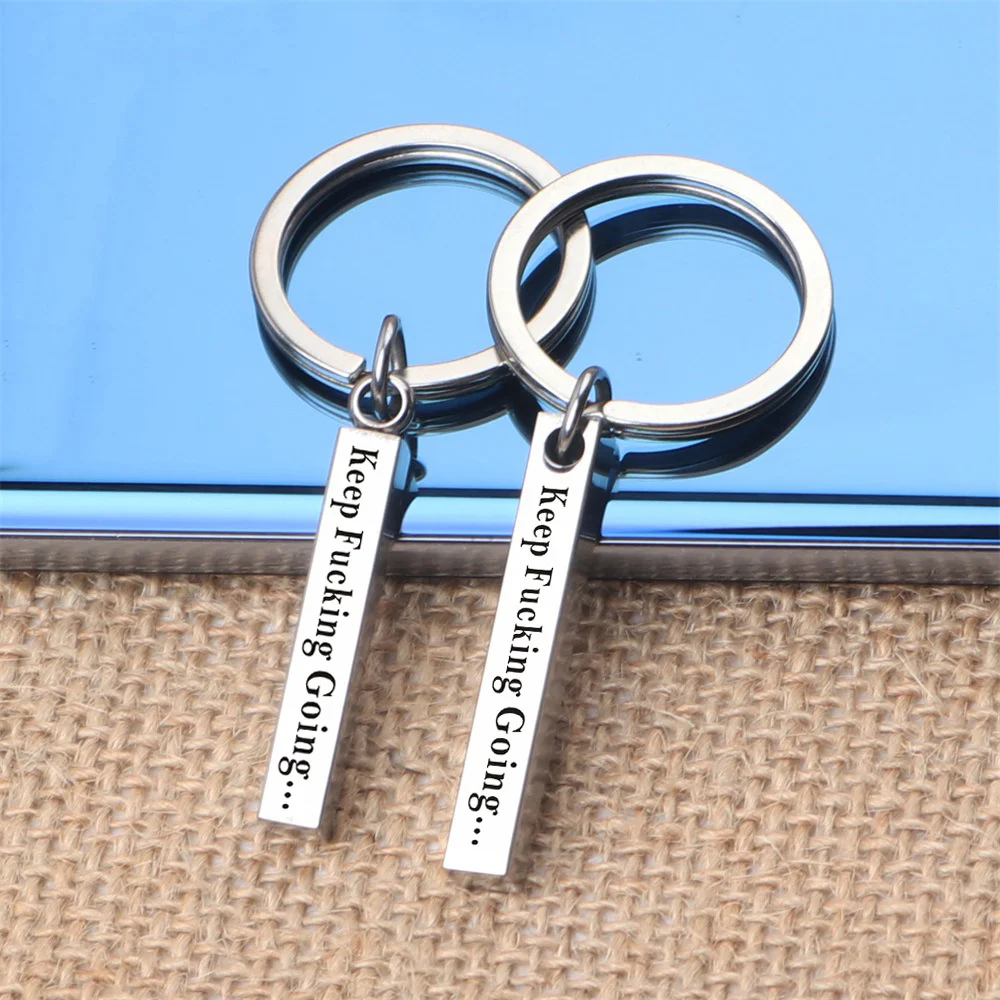 Цепочка для ключей из нержавеющей стали военный складной кулон в виде столба