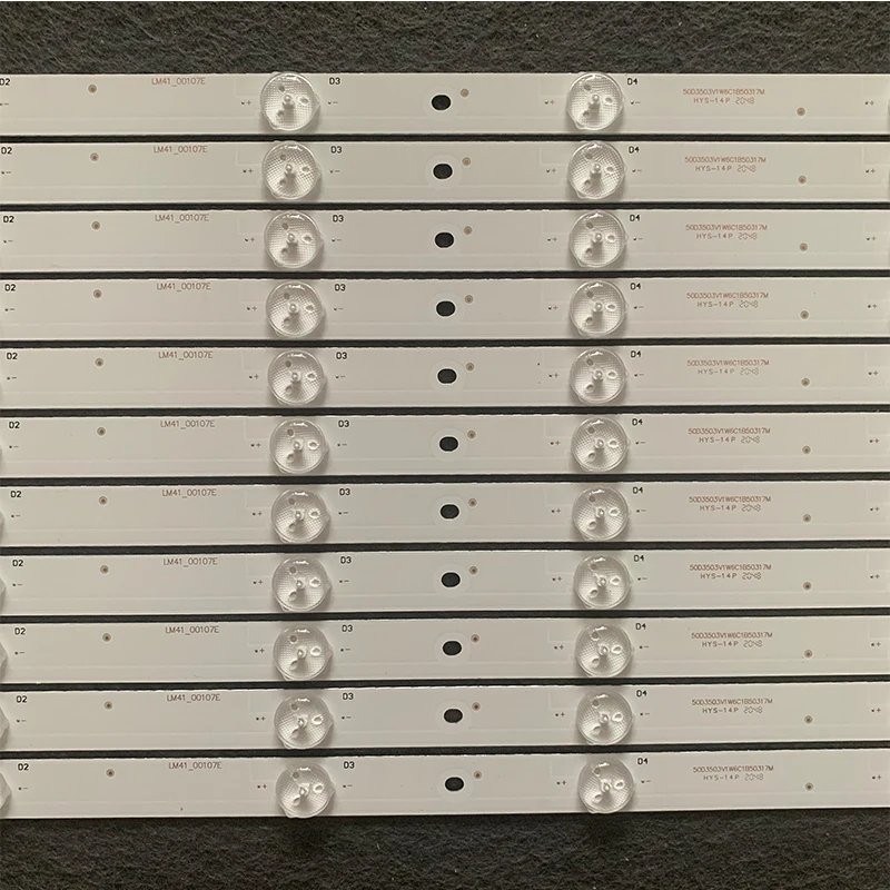 Светодиодный Подсветка полосы 6 лампы для Hisense 50 ТВ Hisense_50_HD500DU_B01_010_11X6_3030C_6S1P