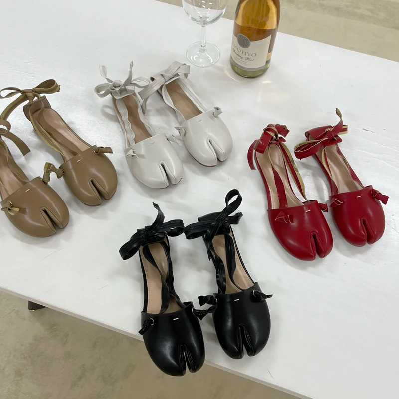 

Women Sandals Summer Shoes For Women Shoe Sandals Women Summer New 2021 Soft Leather Ballet Flats Ladies Shoe Female Flat Shoes