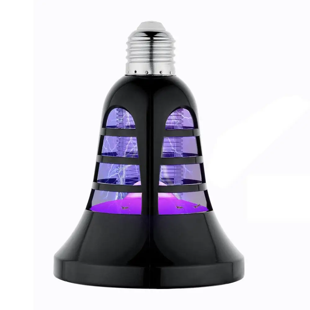 

Mosquito Bulb E27/E26 Flying Insects Moths Killer Pest Bug Electric Fly Zapper Delicate 2in1 Insect Trap Voiceless