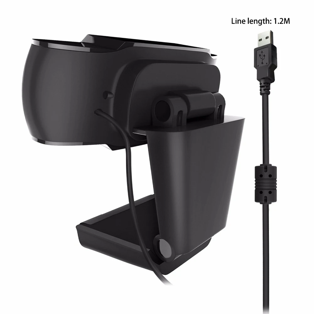 Веб камера 2 0 HD 1080p с возможностью поворота на 30 градусов мини USB для видеозаписи