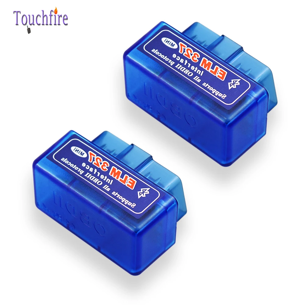 1 шт. Мини ELM327 интерфейс Bluetooth OBD2 автоматический диагностический сканер