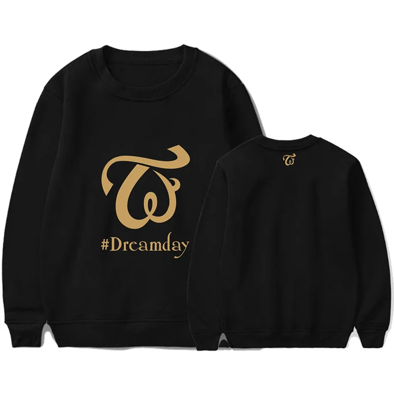 kpop Dreamday men women Spring autumn winter hooded sweatshirt k-pop TWICE pink tops hoodie korean harajuku streetwear clothes | Женская