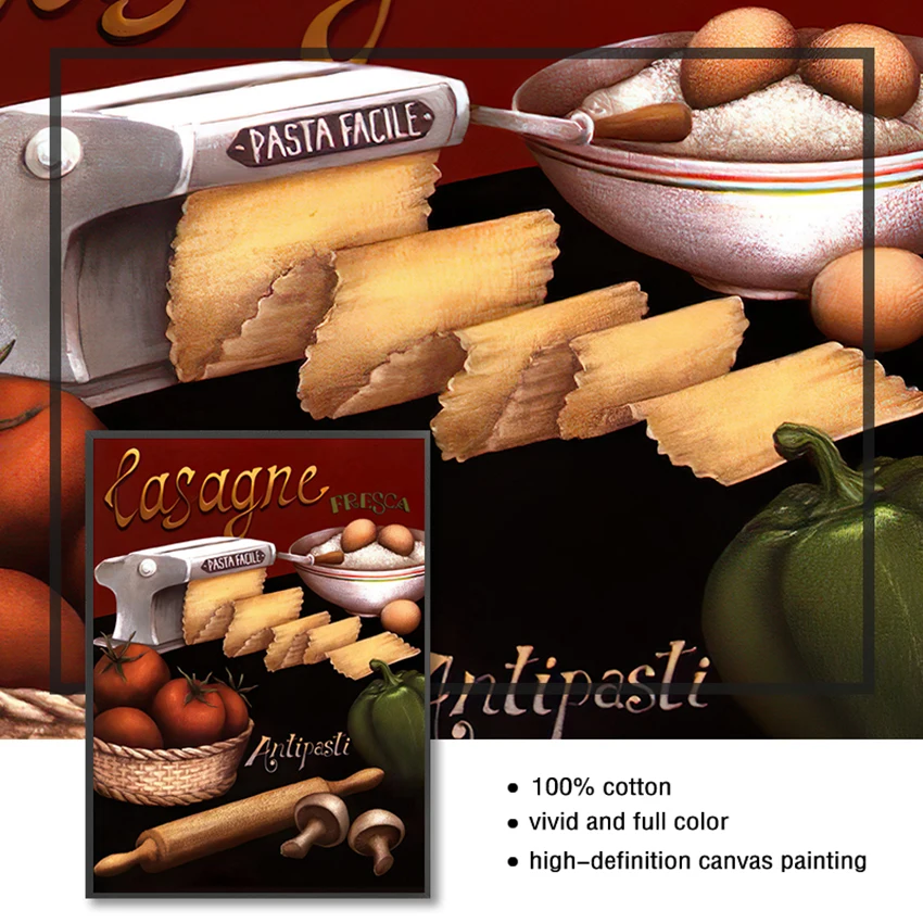 Настенная картина для гостиной кофейни кухни