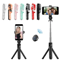 wireless selfie stick with tripod bluetooth remote control foldable handheld monopod mobile phone selfie stick holder for iphone