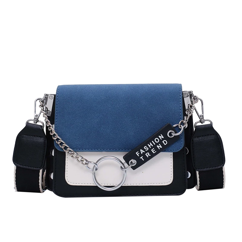 

Fansiman Brand Women's Messenger Bags Flap Pu Leather Chains Crossbody Bag Women Shoulder Bag Lady Handbags Women Bags 2021 New