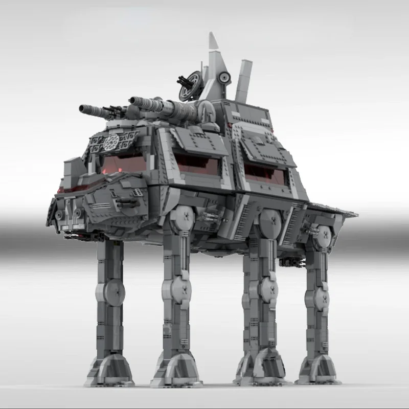 

Строительный блок MOC, звездная серия, Космический вездеход, тактические командные ходунки, маленькие частицы, сборная игрушка, подарок на де...