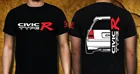 Модная летняя футболка; Новинка; Классическая футболка с японским автомобилем; Civic Type R EK9