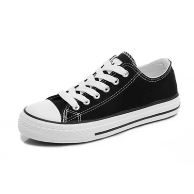 

2021 New Women's Canvas Shoes Fashion All-match Lace-up Flat Shoes Leisure Round Head Comfortable Woman Shoes Zapatillas Mujer